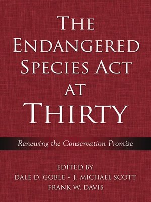 cover image of The Endangered Species Act at Thirty